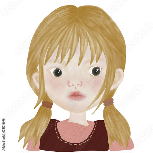 Little girl like doll