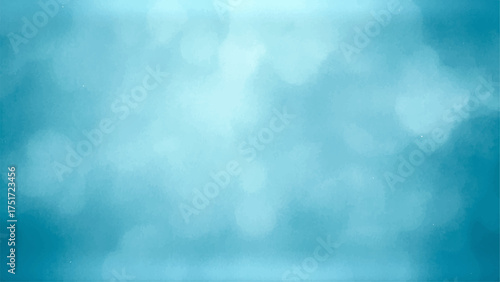 Soft abstract blue watercolor texture background with smooth gradient blending light and dark tones. Cloudy and dreamy with subtle variations, and  a calm, tranquil, and minimal artistic feel.  