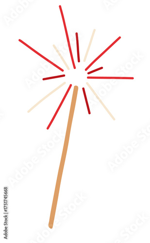 Celebrate Canada Day with this cute, hand-drawn flag featuring a vibrant maple leaf, perfect for adding a touch of Canadian pride to your designs and marketing materials