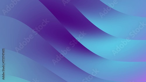 Purple and blue waves in an abstract design, ideal for backgrounds, prints, and digital art projects with a water theme.