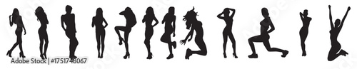  silhouette of slimming woman
