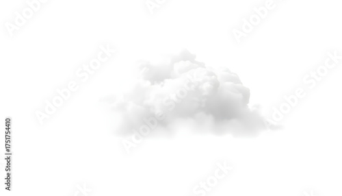 smoke on a white background
