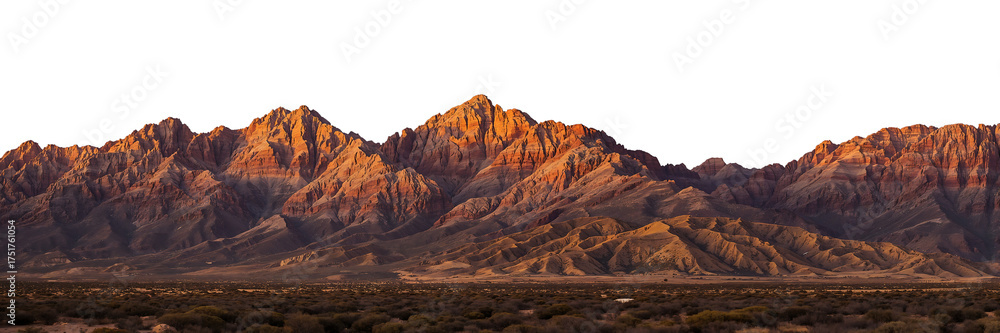 Fototapeta premium Red Rock Mountains at Sunrise Scenic Landscape