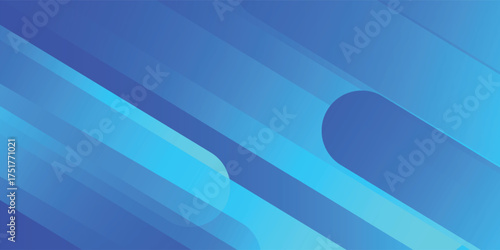 Abstract blue background with diagonal lines. Dynamic shapes composition. vector eps10