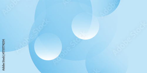 Minimal geometric background featuring blue elements with a fluid gradient. A modern and cool background design. vector eps10