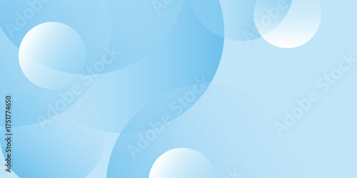 Minimal geometric background featuring blue elements with a fluid gradient. A modern and cool background design. vector eps10