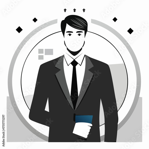 Professional unique creative modern trendy corporate multipurpose minimal official business advertising magazine poster flyer with different color ... See More