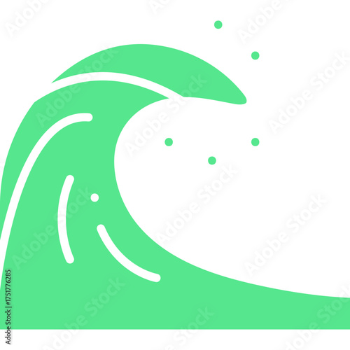 vector illustration of an apple