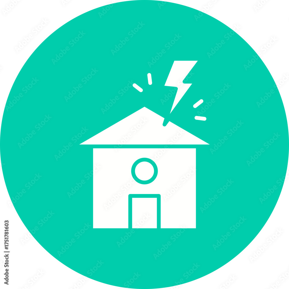 Fototapeta premium house icon vector illustration