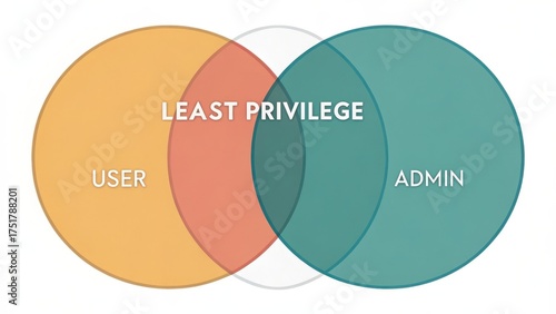 Diagram Showing User Access and Least Privilege in Security