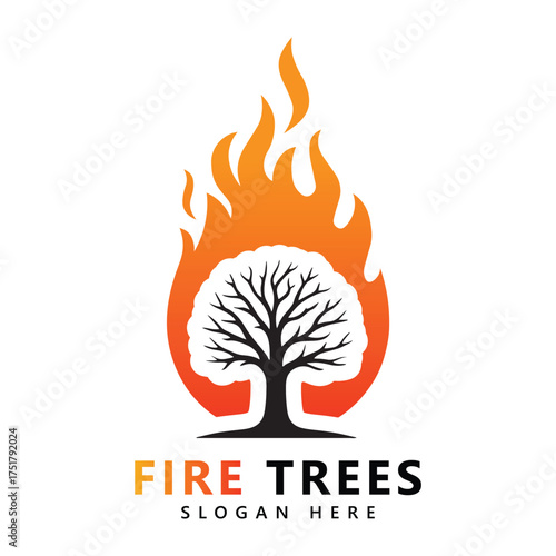 Ignite tree logo design
