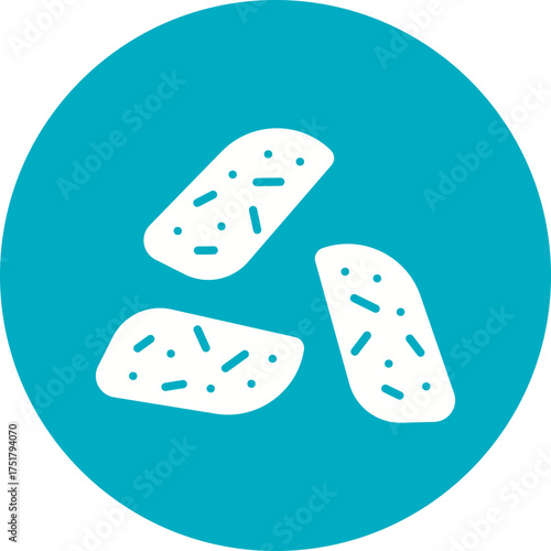 blue flip flops