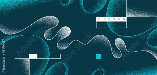 Minimal lava curvy lines and textures vector dark abstract background, flowy fluid abstraction, wallpaper graphic art look like lava lamp.