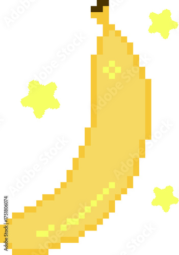 Banana pixel art
