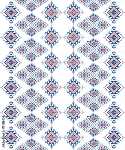 Vintage thai-laos silk fabric pattern-seamless Asian textile design 
Elegant Thai-Laos inspired silk fabric pattern with intricate traditional motifs. 