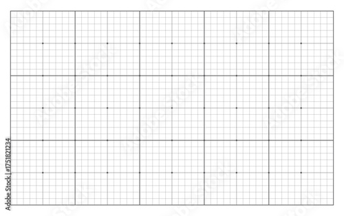 Millimeter paper template