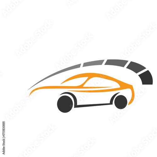 Car service logo design vector illustration. Car repair logo