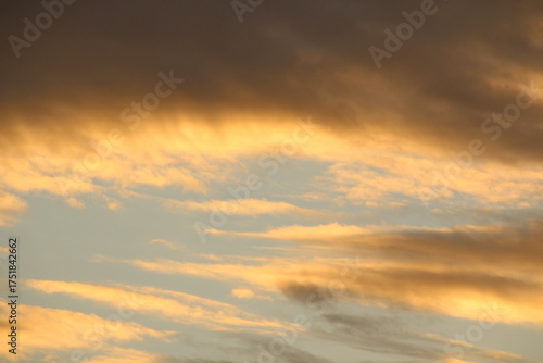 Clouds in the sky