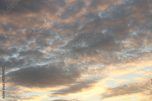 Clouds in the sky