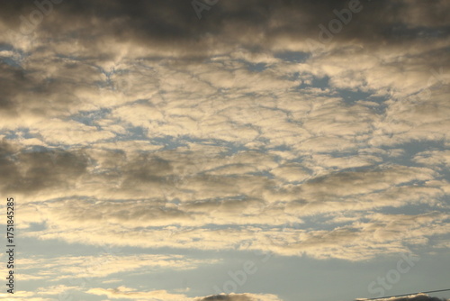 Clouds in the sky