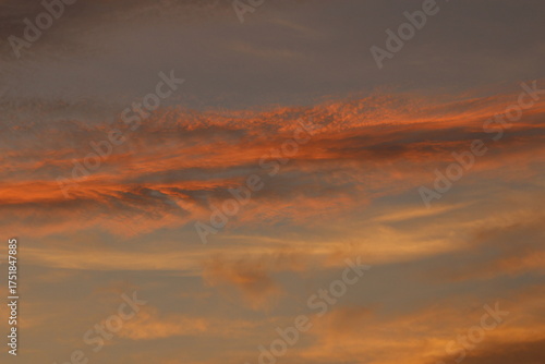 Clouds in the sky