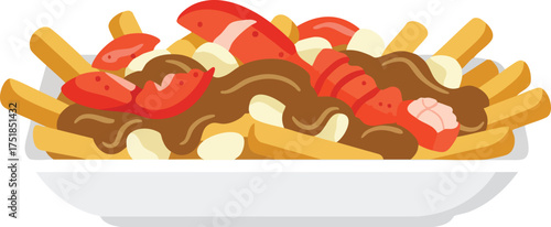 French fries sausage