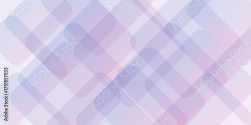 Modern Abstract pink background design with layers of textured white transparent material in triangle and squares shapes. White color technology concept geometric line vector background.	
