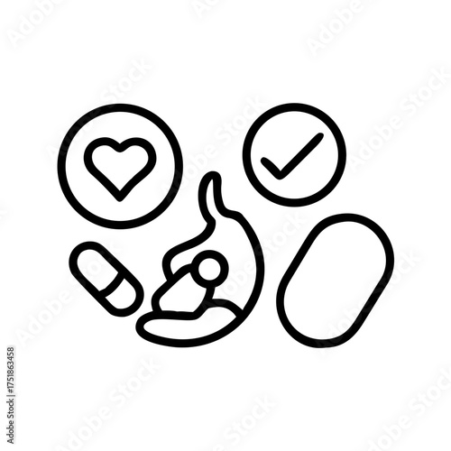 Stomach health and wellness for digestion