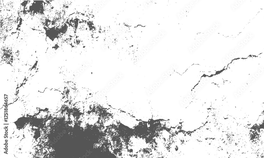 Fototapeta premium Grunge textured banner with rough edges and speckled overlay background . Rough edge banner with grunge speckled texture overlay vector illustration 