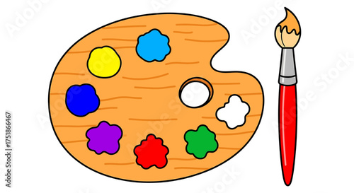 Hand drawn kitchen utensils and cooking ingredients