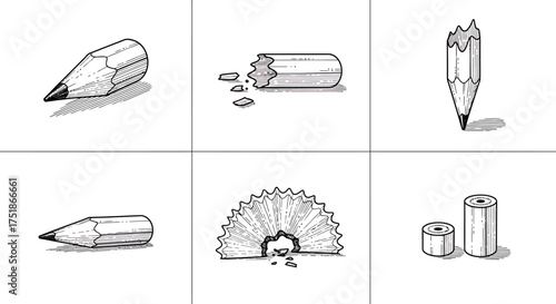 Collection of nine red arrow icons