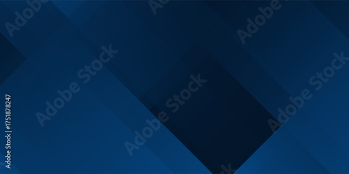 Abstract background gradient dark navy blue banner simple abstract vector