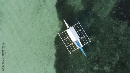 Traditional philippine fishing boat , Philippines