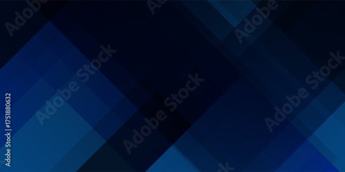 Abstract background gradient dark navy blue banner simple abstract vector