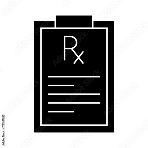 Prescription Pad icon desigbn