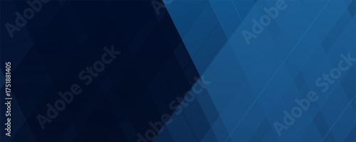 Abstract dark blue background with modern corporate horizontal concept