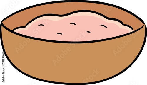Illustration of yogurt
