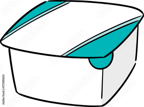 Illustration of yogurt
