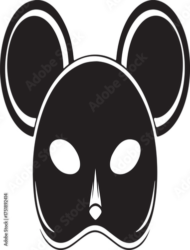 Round ears mask