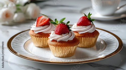 Strawberry Cupcake Perfection