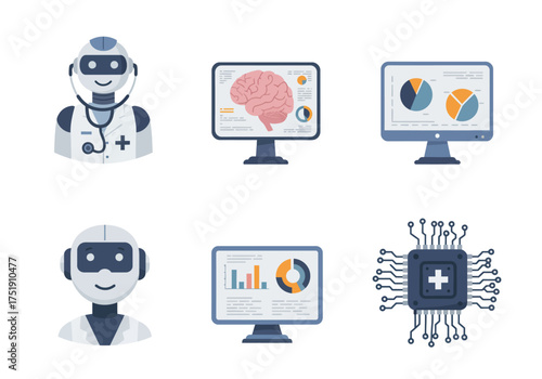 Robotic Healthcare Artificial Intelligence in Medical Diagnosis and Data Analysis