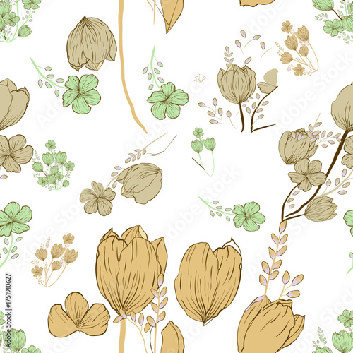 Abstract flora, Geometric Ethnic traditional seamless,Knitting,Navajo Native American Indian, tribal, traditional, pattern design for carpet, print, wrap, decorative, illustration, Fabric, Wallpaper, 