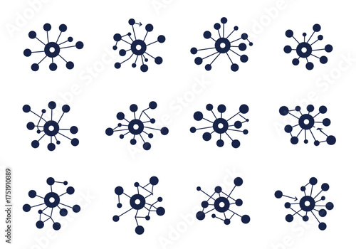 Abstract Network Designs Connectedness & Innovation