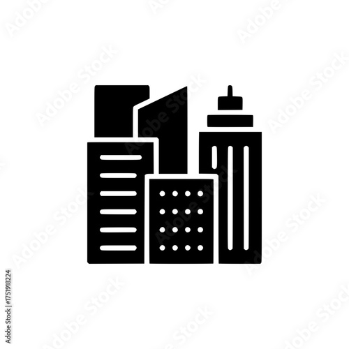 Bomb Icon A Versatile Glyph for Explosive Concepts - Minimalist Design