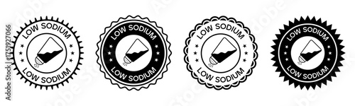 Black White Quality Badge Seal Stamp Emblem Label Vector Set