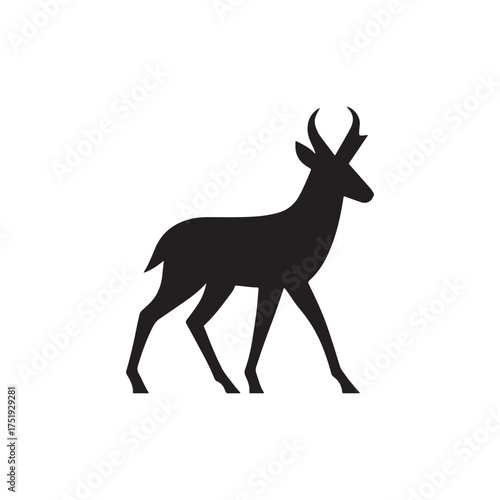 deer silhouette vector