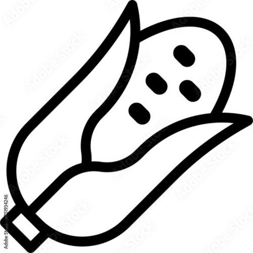 Ear of Corn Vector Icon