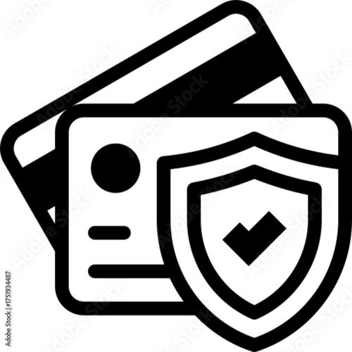 Contactless Credit Card Vector Icon