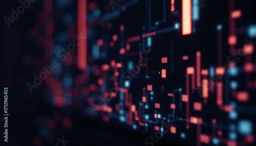 Cyber background, Future technology digital abstract background concept