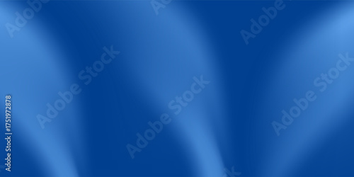 Blue abstract background with blurred image is a visually appealing design asset to use in modern advertising.